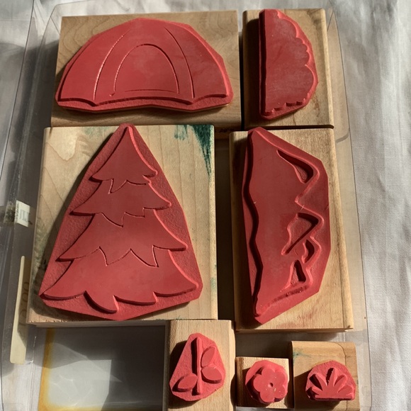 Campsite S485 stamp set - Picture 4 of 7